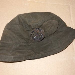 Barbour Waxed Cotton hat